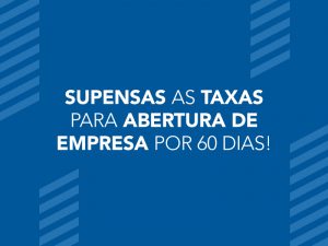 Governo de SP vai isentar taxa de abertura de empresas